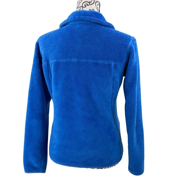 Patagonia Polartec Thermal Pro Fleece Pullover Jacket Cobalt Blue Cozy Snap-T - Picture 7 of 13